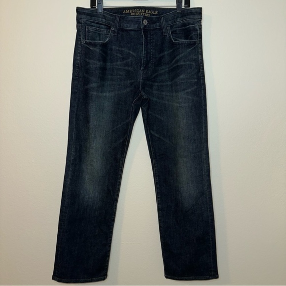 American Eagle AE Original Straight Distressed Pants 34 x 30 Men’s Extreme Flex